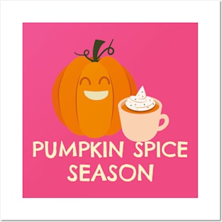 Pumpkin Spice latte Season Posters and Art